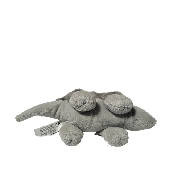 Aurora Armadillo 9 Inch Plush Gray Striped Stuffed Animal Toy - Picture 3 of 5